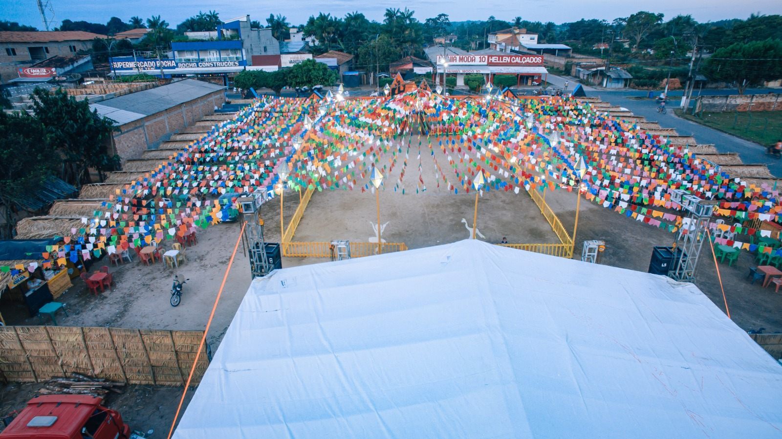 Celebra&ccedil;&atilde;o no arraial de Centro Novo do Maranh&atilde;o